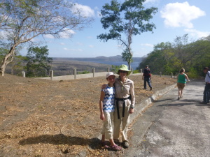 Laguna Masaya in the background