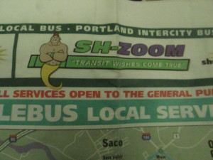 We had a wish to get out of Biddeford.  And then, Sh-Zoom! all our transit wishes came true!