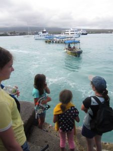 Waiting for the water taxi