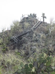 Stairs to the lookout point